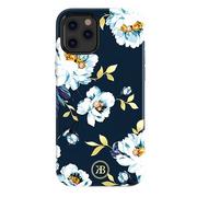 Etui i futerały do telefonów - Kingxbar Blossom etui ozdobione oryginalnymi Kryształami Swarovskiego iPhone 12 Pro Max wielokolorowy (Gardenia) - miniaturka - grafika 1