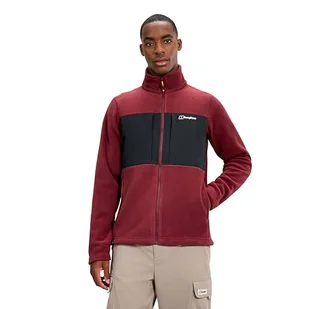 Berghaus Męska kurtka Prism Guide Interactive Dark Rhum/Jet Black, XL - Kurtki męskie - miniaturka - grafika 1