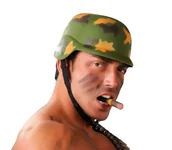 Zabawki militarne - Guirca guirca fiestas gui13982  wojskowy kask 18937 - miniaturka - grafika 1