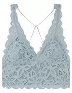 Biustonosze - Women'secret Bralette Koronka Halter Zielony Biustonosz damski, Zielony, L - miniaturka - grafika 1