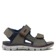 Buty dla chłopców - Sandały Primigi 3896100 M Szary - miniaturka - grafika 1