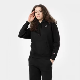 Damska bluza dresowa nierozpinana z kapturem CHAMPION ROCHESTER Hooded Sweatshirt - czarna - Bluzy sportowe damskie - miniaturka - grafika 1