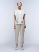 Koszulki i topy damskie - Napapijri Koszulka "Castor" w kolorze kremowym - miniaturka - grafika 1