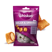 Przysmaki dla kotów - WHISKAS Relaks i Odprężenie 45g - przysmak dla kota, z kurczakiem - miniaturka - grafika 1