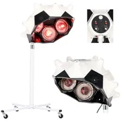 Sauny do włosów - Infrazon fryzjerski klimazon do przyspieszania wzmacniania zabiegów pielęgnacyjnych włosów oraz do odbudowy koloryzacji ondulacji do salonu YC-818-WHITE - miniaturka - grafika 1