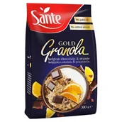 Płatki śniadaniowe i musli - Sante Granola Gold czekoladowa z pomrańczą 300g - - miniaturka - grafika 1