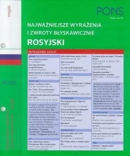 Błyskawicznie zwroty i wyrażenia rosyjskie mini - Wysyłka od 3,99 - Pozostałe języki obce - miniaturka - grafika 2