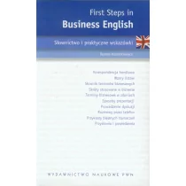 Wydawnictwo Naukowe PWN First Steps in Business English - Roman Kozierkiewicz - Pozostałe języki obce - miniaturka - grafika 1