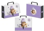 Teczki i skoroszyty - Teczka z rączką walizeczka The sweet pets Kot - miniaturka - grafika 1