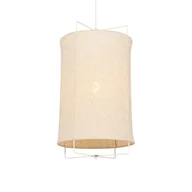 Lampy sufitowe - QAZQA Designerska lampa wisząca beżowa - Rich - miniaturka - grafika 1