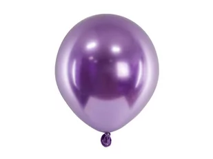 PartyDeco Balony Glossy 12 cm, fiolet (1 op. / 50 szt.) CHB1-5-014-50 [17388072] - Balony i akcesoria - miniaturka - grafika 1