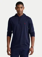 Koszulki męskie - Polo Ralph Lauren Longsleeve 710847203013 Granatowy Regular Fit - miniaturka - grafika 1