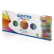 Kredki, ołówki, pastele i pisaki - Giotto Kredki Stilnovo 50 Kolorów Giotto 8000825018145 - miniaturka - grafika 1