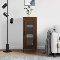 Komody - vidaXL Szafka, brązowy dąb, 34,5x34x90 cm, materiał drewnopochodny - miniaturka - grafika 1