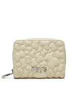 Portfele - TOUS Mały Portfel Damski Puffy Bear 2002186401 Beżowy - miniaturka - grafika 1