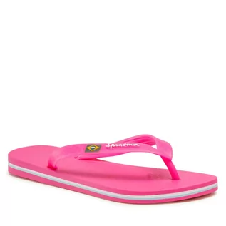 Klapki i japonki damskie - Ipanema Japonki Clas Brasil II Fem 80408 Pink/Pink 21305 - grafika 1