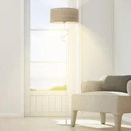 Lampy stojące - Skandynawska lampa podłogowa do czytania w salonie MORONI ECO - miniaturka - grafika 1
