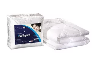 Kołdra antyalergiczna 180x200 Actigard 1,20 kg biała 100% bawełna wykończona substancją antybakteryjną Actigard AMW - Kołdry - miniaturka - grafika 1