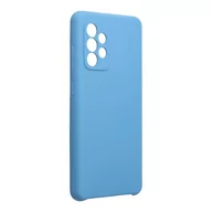 Etui i futerały do telefonów - Forcell Futerał SILICONE do SAMSUNG Galaxy A52 5G / A52 LTE ( 4G ) niebieski (16) - miniaturka - grafika 1