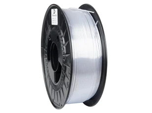 Filament 3DPower PLA SILK 1.75mm Srebrny 1kg - Filamenty i akcesoria do drukarek 3D - miniaturka - grafika 1