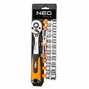 08-671 NEO TOOLS Werkzeug-Set Anzahl Werkzeuge: 219, Schlüsselweite: 6pt  socket:4,4.5,5, 5.5,6,7,8,9,10, 11,12,13,14,15, 16,17,18,19,20,  21,22,24,27, 30,32 mm, E4,E5,E6, E7,E8,E10,E12, E14,E16,E18, E20,E22,E24,  T8,T9,T10,T15,T20, T25,T27,T30,T35,T40