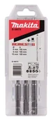 Wiertła - Makita zestaw wierteł Nemesis 2 SDS PLUS 3 sztuki  B-59075 - miniaturka - grafika 1