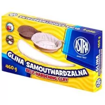 Astra Glina samoutwardzalna 460 g - biała 83810908 - Akcesoria rzeźbiarskie - miniaturka - grafika 1