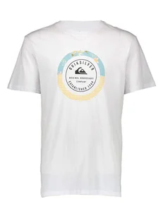 Quiksilver Koszulka w kolorze białym - Koszulki męskie - miniaturka - grafika 1