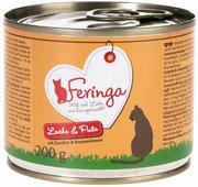 Mokra karma dla kotów - Feringa Menu 2 smaki, 6 x 200 g - Królik i indyk z rokitnikiem i kocimiętką - miniaturka - grafika 1