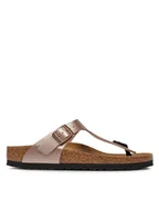 Klapki i japonki damskie - Birkenstock Japonki Gizeh 1023925 Różowy - miniaturka - grafika 1