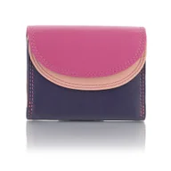 Portfele - Kolorowy portfelik damski Visconti RB-126 z RFID - jagodowy - miniaturka - grafika 1