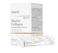 Witaminy i minerały - OstroVit Kolagen Morski + Kwas Hialuronowy + Witamina C 5 g x 30 BOX mango z ananasem - miniaturka - grafika 1