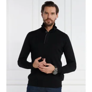Karl Lagerfeld Wełniany sweter | Regular Fit - Swetry męskie - miniaturka - grafika 1