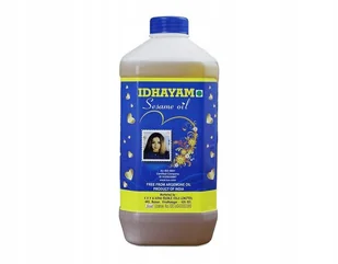 Olej sezamowy Idhayam 1l - Olej spożywczy - miniaturka - grafika 1