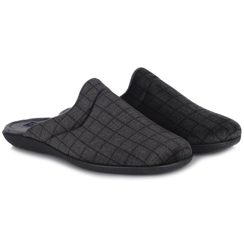 Pantofle męskie hiszpańskie Neles 18721 GRIS R.40