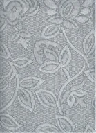 Narzuty - Greno NARZUTA ŻAKARD 170X210 FLOWER STALOWY NA-ZAK-170-FLST - miniaturka - grafika 1