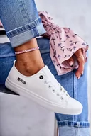 Trampki damskie - Big Star, Trampki damskie KK274010, Białe, Rozmiar 37 - miniaturka - grafika 1