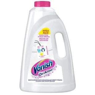 Odplamiacz do prania VANISH Oxi Action Biały 3000 ml - Środki do prania - miniaturka - grafika 1