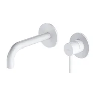 Baterie umywalkowe - Bateria umywalkowa podtynkowa Omnires Y biały mat Y1215HROWM - miniaturka - grafika 1