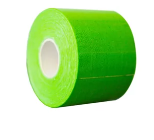 Plastry Kinesio Taśma Sportowa Zielona - Gumy, taśmy, ekspandery - miniaturka - grafika 1