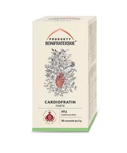BONIFRATRZY Cardiofratin Forte 30 saszetek Wysyłka kurierem tylko 10,99 zł - Suplementy naturalne - miniaturka - grafika 1