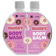 Kosmetyki kąpielowe dla dzieci - Hiskin Puzzle Body Pina Colada Zestaw Żel Do Mycia 90Ml + Balsam Do Ciała 90Ml - miniaturka - grafika 1