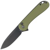 Noże - Civivi Button Lock Elementum II OD Green G10, Black Stonewashed Nitro-V (C18062P-3) - miniaturka - grafika 1