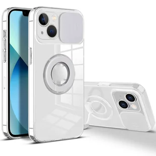 Pokrowiec König Design kompatybilny z Apple iPhone 13 - plastikowe, miękkie etui na telefon - biały - Etui i futerały do telefonów - miniaturka - grafika 1