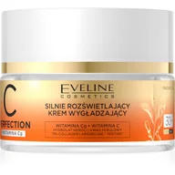 Kremy do twarzy - Eveline C Perfection Silnie Rozświetlający Krem wygładzający 30+ na dzień i noc 50ml - miniaturka - grafika 1