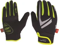 Rękawiczki rowerowe - Vivo Rękawiczki rowerowe SB-02-1509D czarno-zielone r. L 4962802 - miniaturka - grafika 1