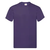 Koszulki męskie - Koszulka męska Original Fruit of the Loom - Fioletowy S - miniaturka - grafika 1
