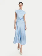 Sukienki - Imperial Sukienka koktajlowa AEAOJBA Błękitny Regular Fit - miniaturka - grafika 1