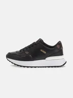 Sneakersy damskie - Damskie Sneakersy Vinsa2 Guess Czarny 38 FLPVN2 PEL12 Black - miniaturka - grafika 1