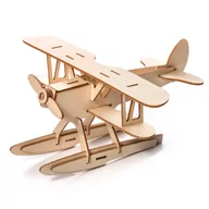 Puzzle - puzzle drewniane 3d samolot - miniaturka - grafika 1